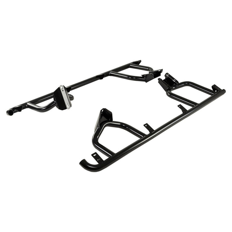 ARB Deluxe Steps and Rails with Aluminium Tread Suitable For 78 Series LandCruiser – B03393