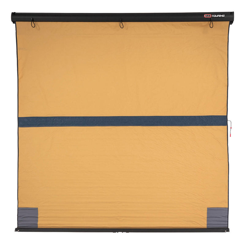 ARB Awning 2500mm x 2500mm with Black Aluminium Housing and Light – 814412