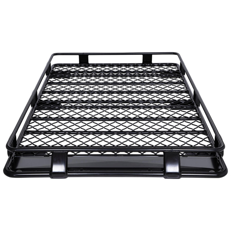 ARB Aluminium Roof Rack with Mesh Floor Suitable For Patrol GU, Landcruiser 76 Series – B02380