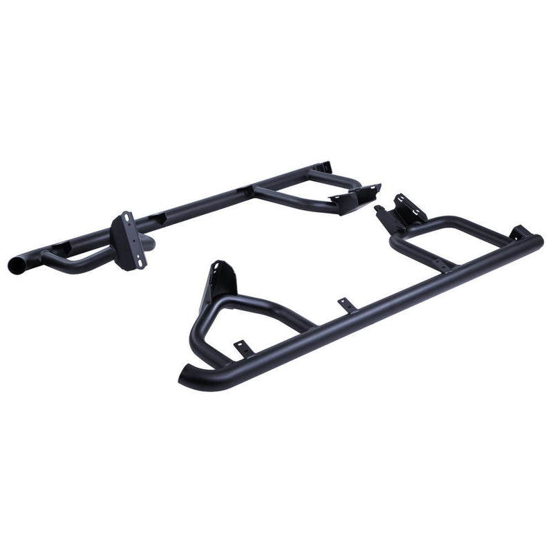 ARB Side Step And Front Rail, With Aluminium Tread Plate – B03562