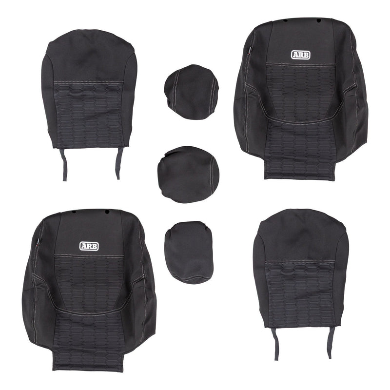 ARB Neoprene Seat Cover Set, Front, Suitable For Toyota Prado GX – 0850131NFA