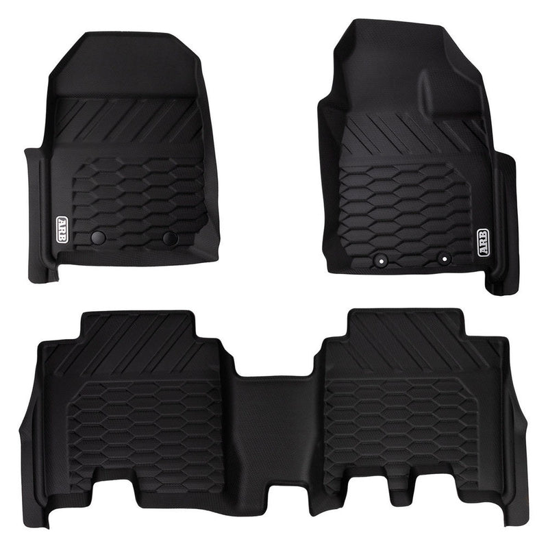 ARB Floor Mat Set Front and Rear Suitable For Isuzu MU-X – 4080023