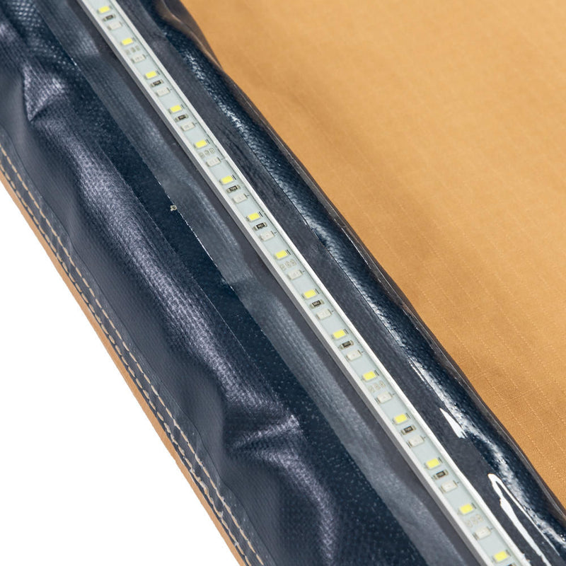 ARB Awning with Light 3000mm x 2500mm - Black Aluminium Housing – 814415