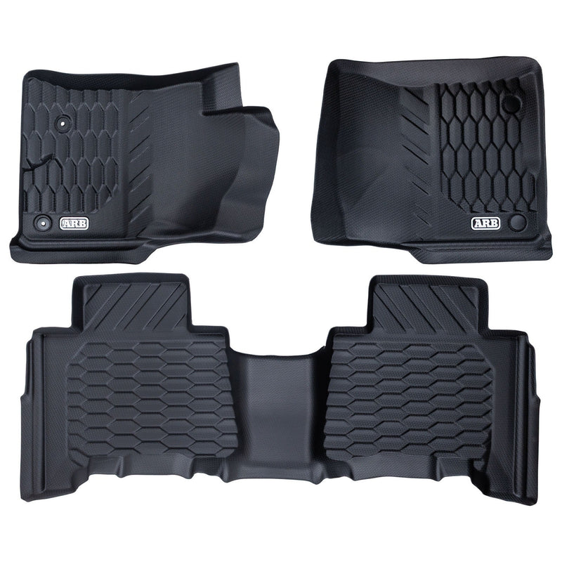 ARB Floor Mats Front and Rear Set Suitable For Toyota Prado 120 Series – 4080040