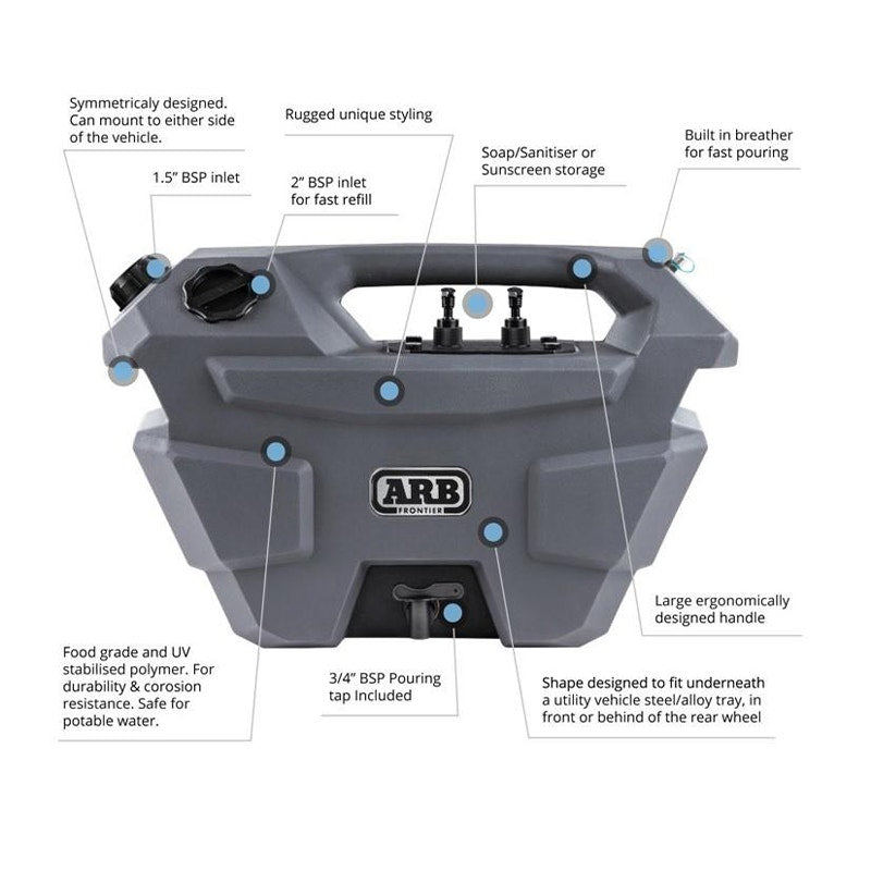ARB Portable Wash Station - 28L – WT001MG28