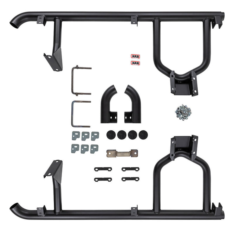 ARB Summit Protection Step with Matt Black Finish Suitable For 76 Series LandCruiser – B03321