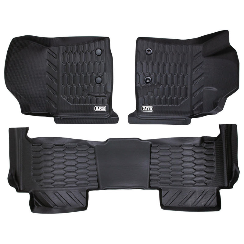 ARB Floor Mats Front and Rear Set Suitable For Toyota LandCruiser 200 Series – 4080002B