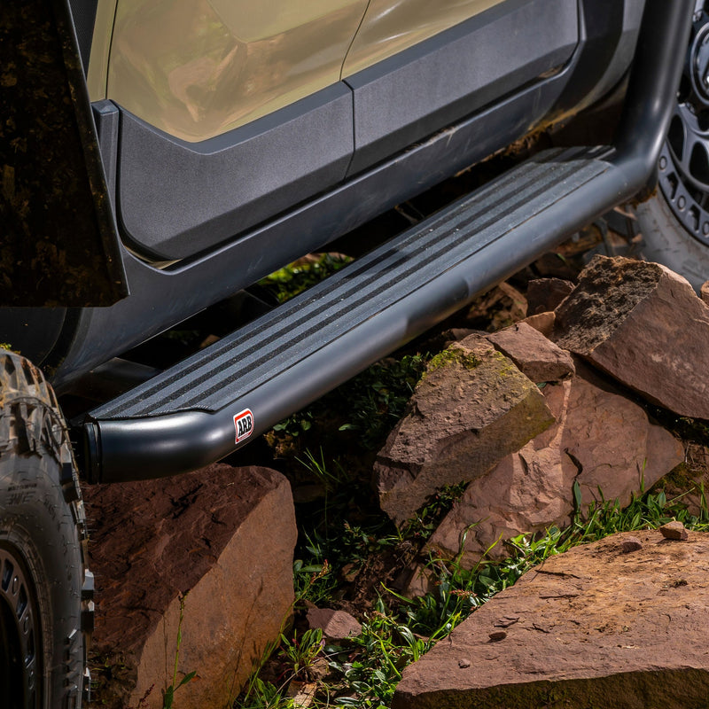 ARB Summit Steps and Rails with Black Tread Suitable For Kia Tasman – B03492