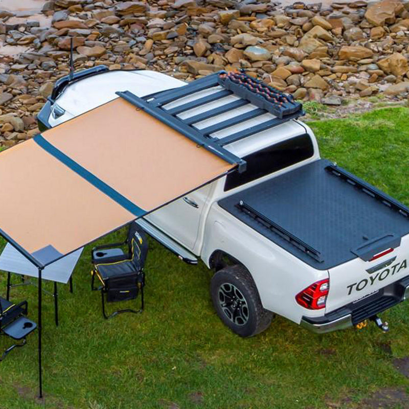 ARB Awning 2.5m x 2m Black Aluminium with LED Light – 814414