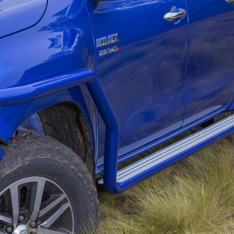 ARB Summit Steps and Rails with Aluminium Tread Suitable For Toyota Hilux – B03407
