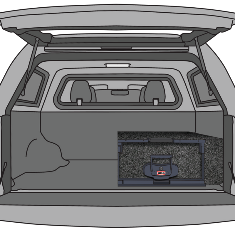 ARB Drawer Bundle – Left No Drawer, Right Drawer With Roller Floor