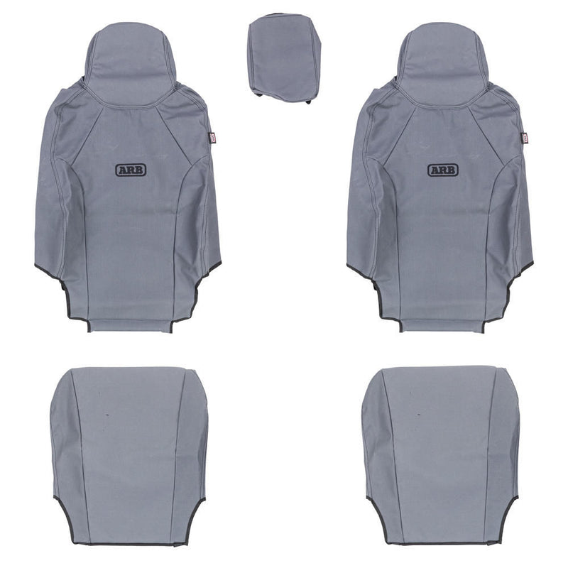 ARB Canvas Seat Cover Set, Front, Suitable For Isuzu D-Max and Mazda BT-50 (Integrated Headrests) – 0850111CFA