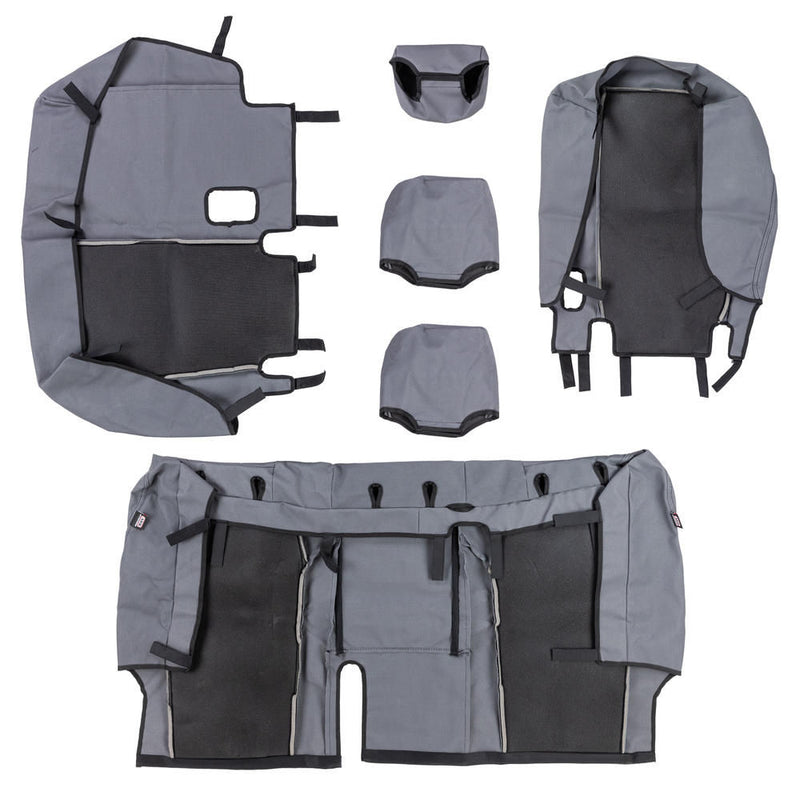 ARB Canvas Seat Cover Set, Rear, Suitable For Isuzu D-Max and Mazda BT-50 (Bench Seat With Armrest) – 0850111CR