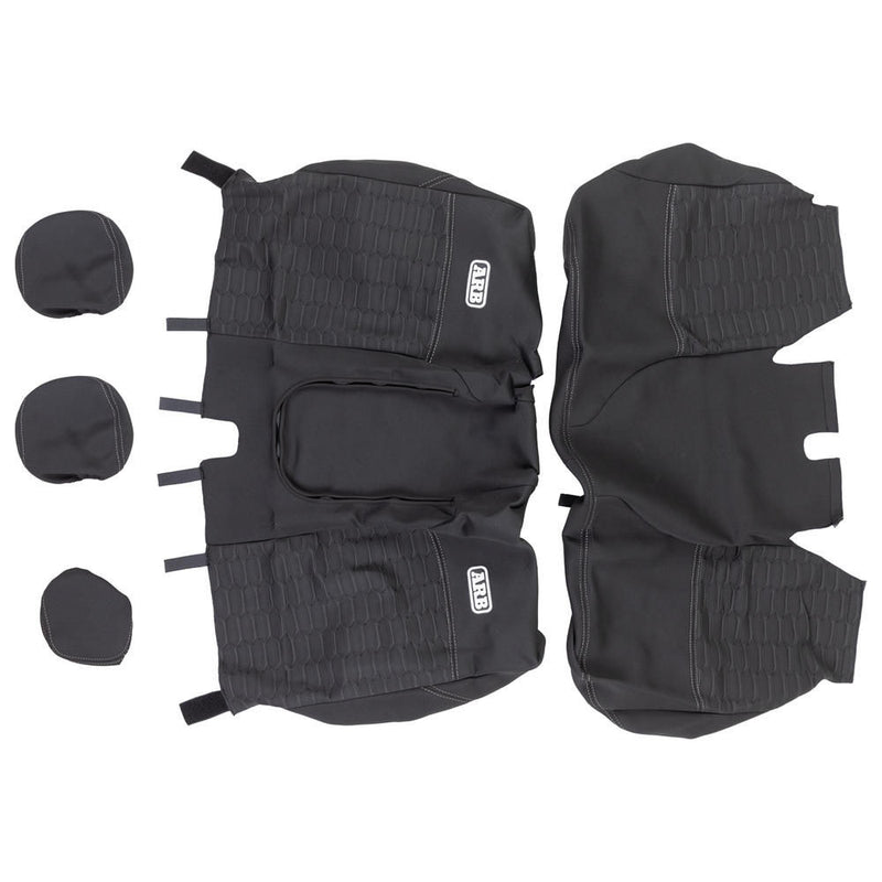 ARB Neoprene Seat Cover Set, Rear, Suitable For Mitsubishi Triton – 0850112NR