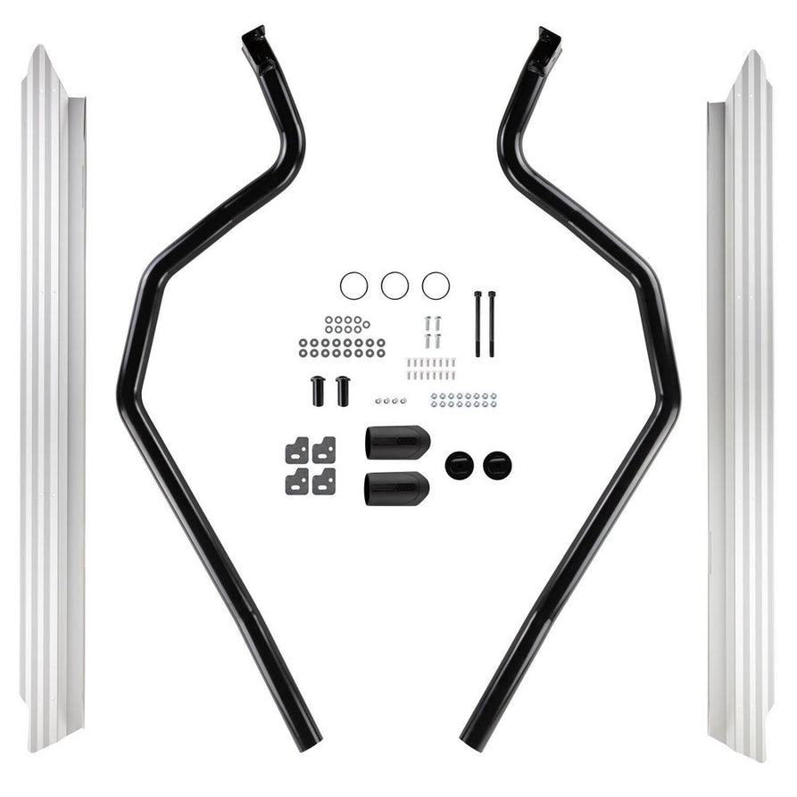 ARB Summit Steps and Rails with Aluminium Tread Suitable For 150 Series Prado – B03410