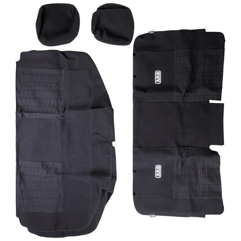 ARB Neoprene Seat Cover Set, Rear, Suitable For Toyota LandCruiser 78 Series – 0850103NRB