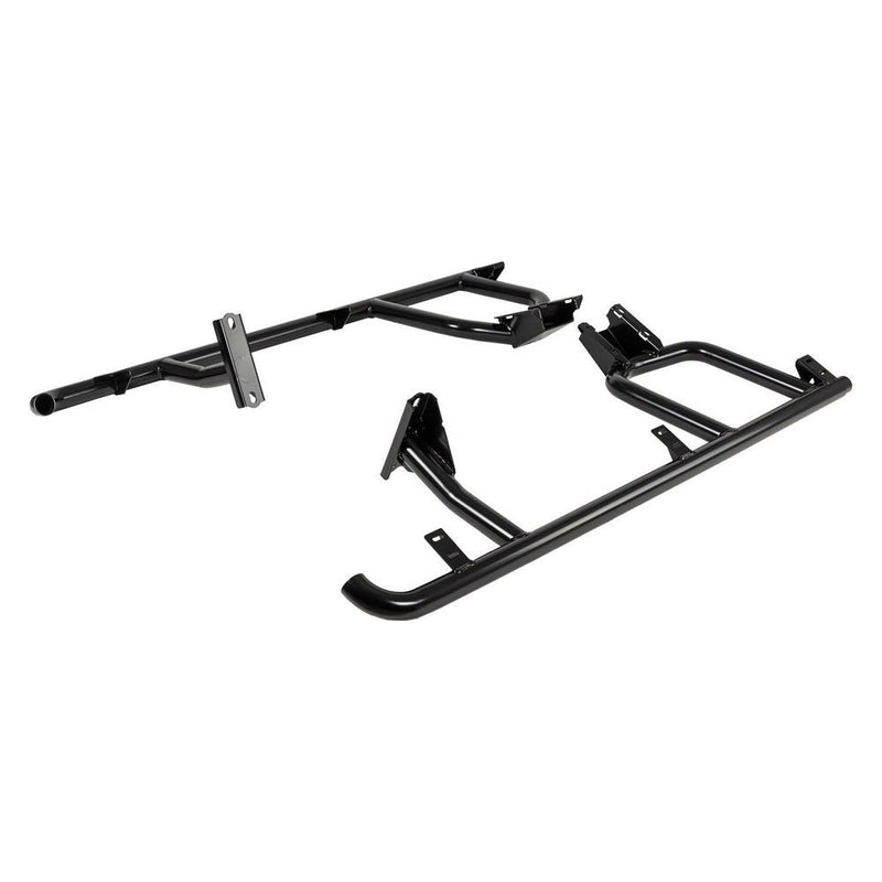 ARB Deluxe Side Steps and Rails with Aluminium Tread Suitable For 76 Series LandCruiser – B03383