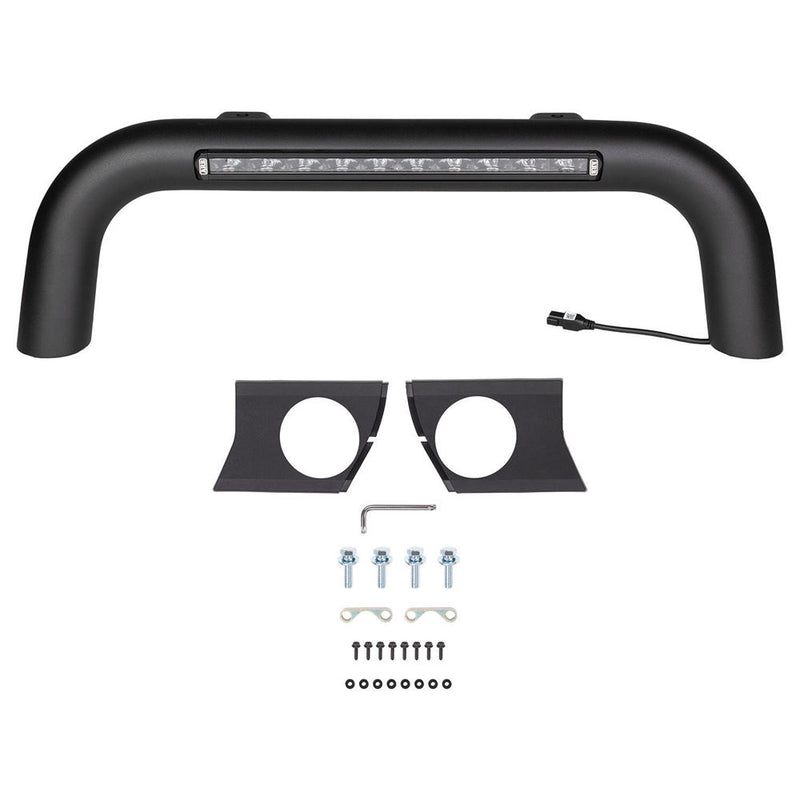 ARB Summit Sahara Tube with 20 inch LED Light Bar and Buffer - Black – B01758