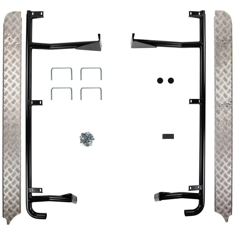 ARB Deluxe Steps and Rails with Aluminium Tread Suitable For 100 Series LandCruiser – B03336