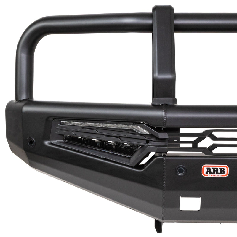 ARB Summit MkII Bull Bar Winch Compatible, Matt Black Suitable For Toyota Hilux