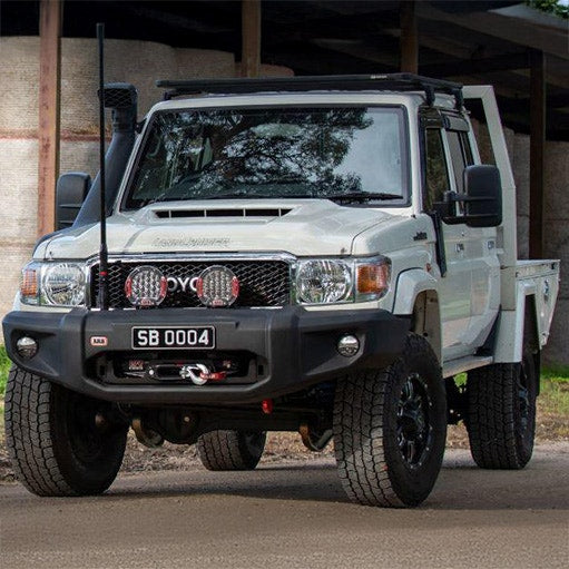 ARB StealthBar with Black Finish, non-flared Suitable For Toyota LandCruiser 79 Series – SA288BL257