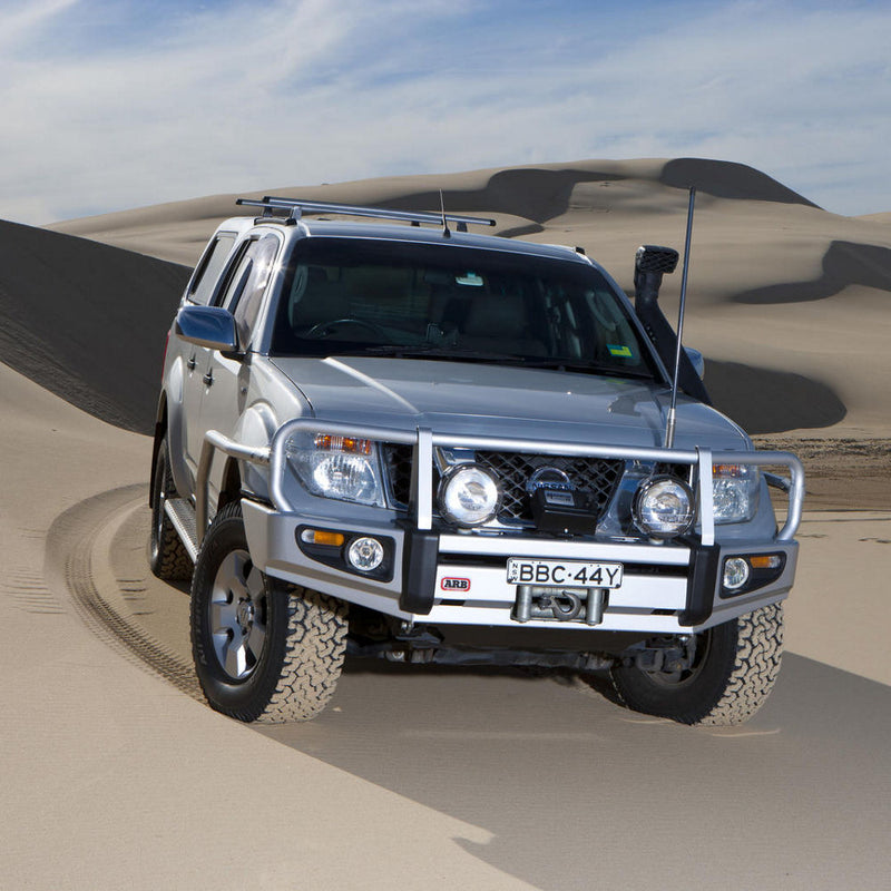 ARB Deluxe Steel Bull Bar Suitable For Nissan Navara D40 Suitable For ARB Fog Light MkI – 3438240