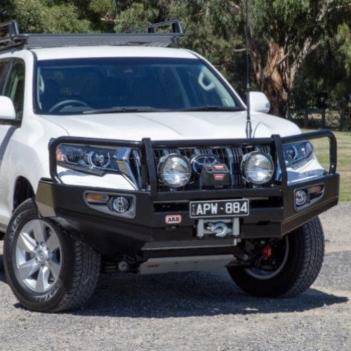 ARB Commercial Bull Bar Winch Compatible Suitable For Toyota Prado GX with ARB Fog MKI – 3421850