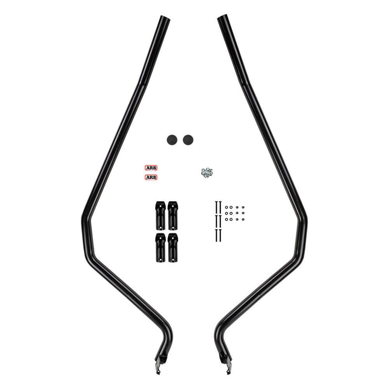 ARB Deluxe Steps and Rails with Aluminium Tread Suitable For Nissan GU Patrol – B03349