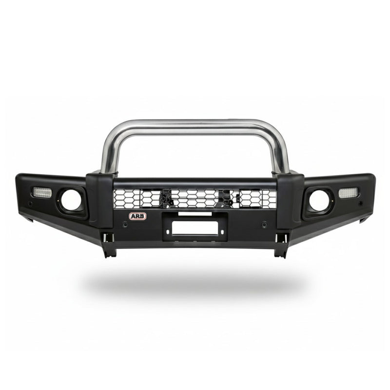 ARB Summit Sahara with Polished Tube Suitable For Nissan Patrol Suitable For 2021 grille update – B03108