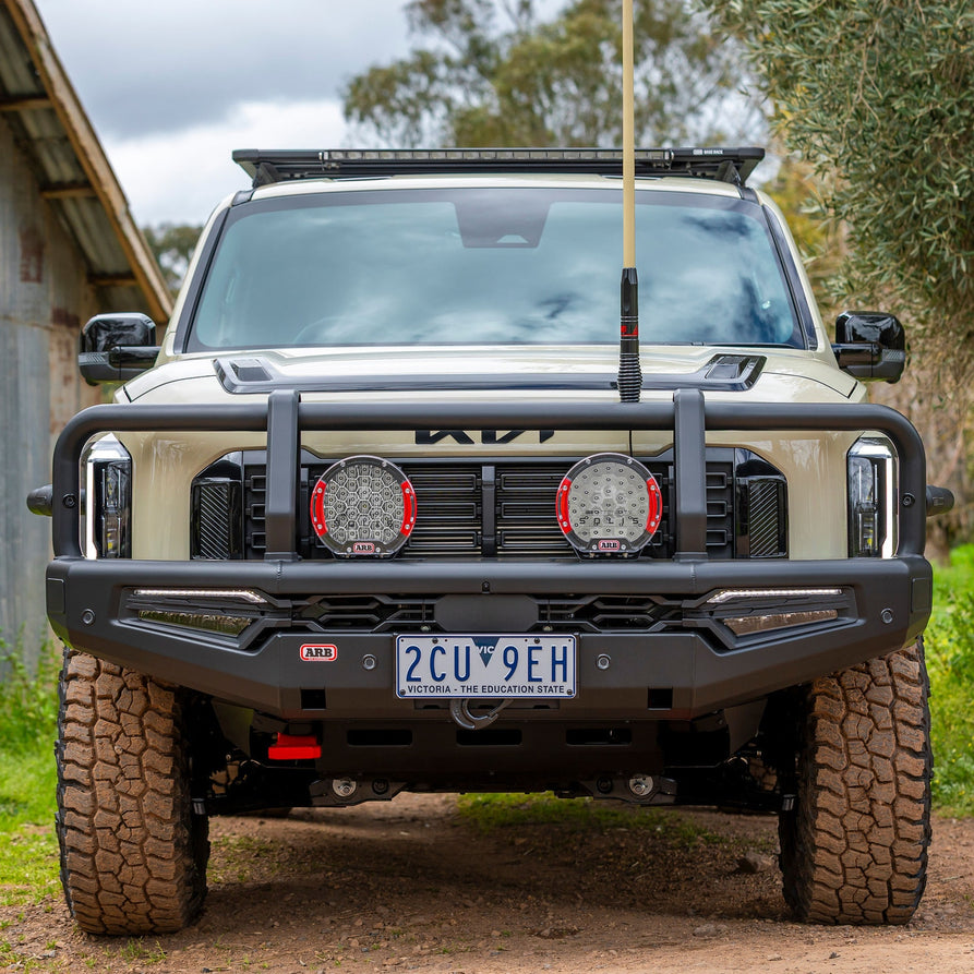 ARB Summit MkII Bull Bar Suitable For Winch Compatible Matt Black - KIA Tasman – 3460100