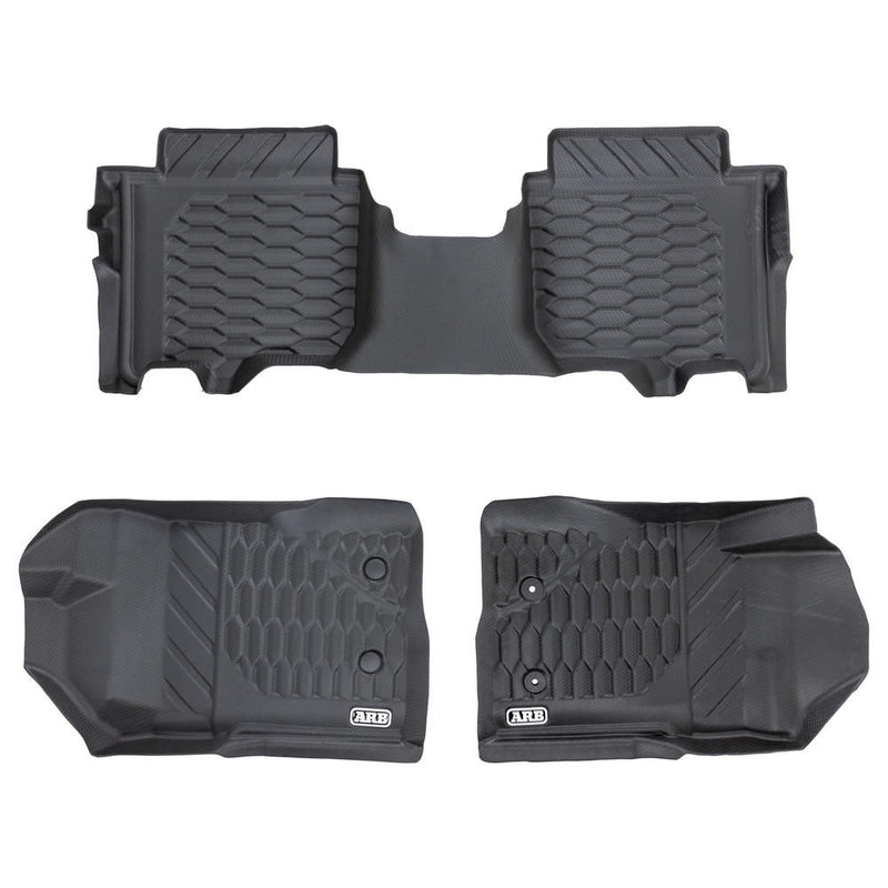 ARB Floor Mats Front and Rear Set Suitable For Ford Everest – 4080028
