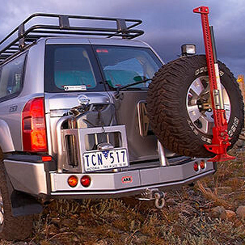 ARB Rear Bar with Black Finish and 3500kg Towing Capacity Suitable For Nissan Patrol GU – 5617210