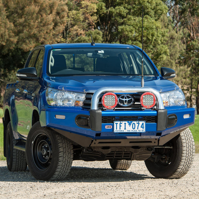 ARB Summit Sahara with Polished Tube Suitable For Toyota Hilux Hi-Rider Wide Body – B03154