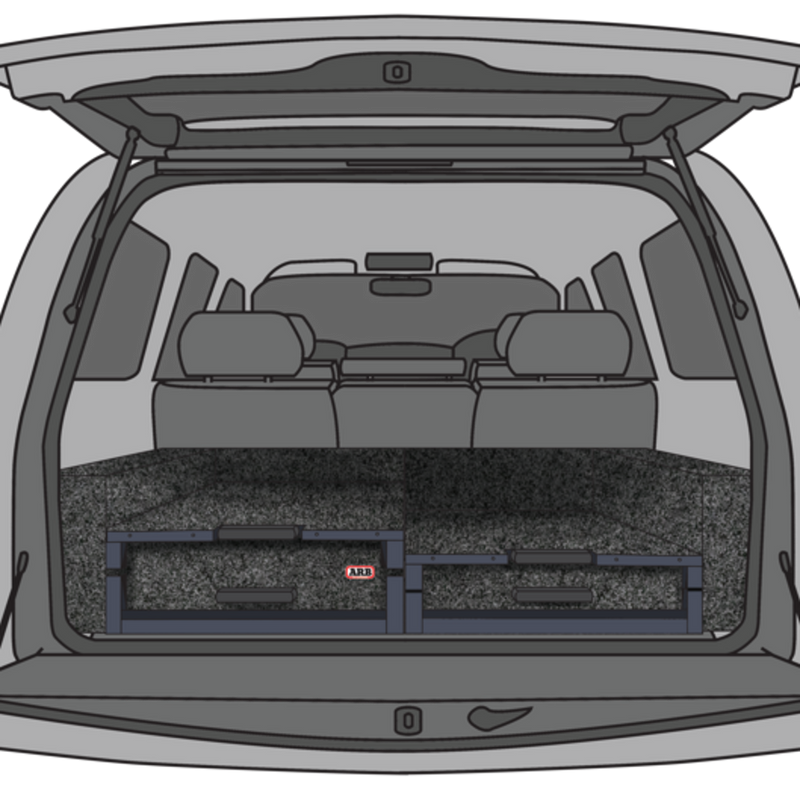 ARB Drawer Bundle – Left Roller Floor (Mid-Height), Right Roller Floor (Low-Height), Left & Right Side Floor Adaptor