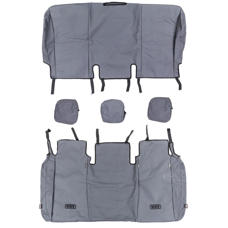 ARB Canvas Seat Cover Set, Rear, Suitable For Ford Ranger and Mazda BT-50 (No Armrest) – 0850107CR