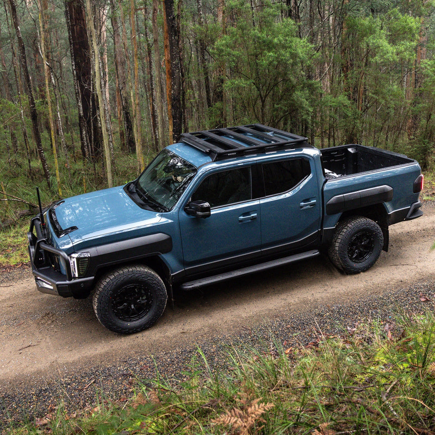 ARB Summit Side Step and Return with Black Tread Suitable For KIA Tasman – B03493