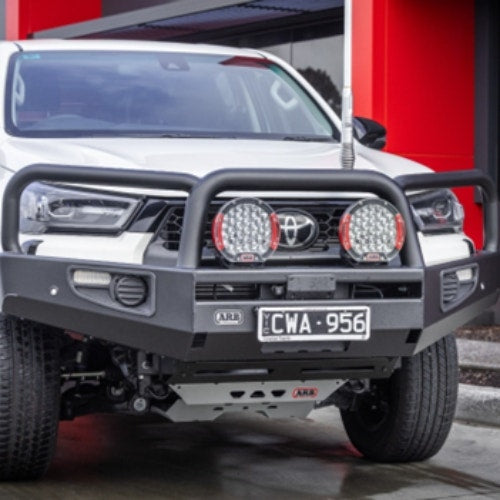 ARB Commercial Bar with Winch Suitable For Toyota Hilux Suitable For ARB Fog MK1 – 3414750