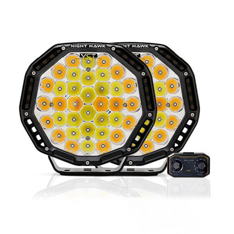 ARB Night Hawk VCT Driving Light Kit 9 inch with CAN Connect Module – B02793