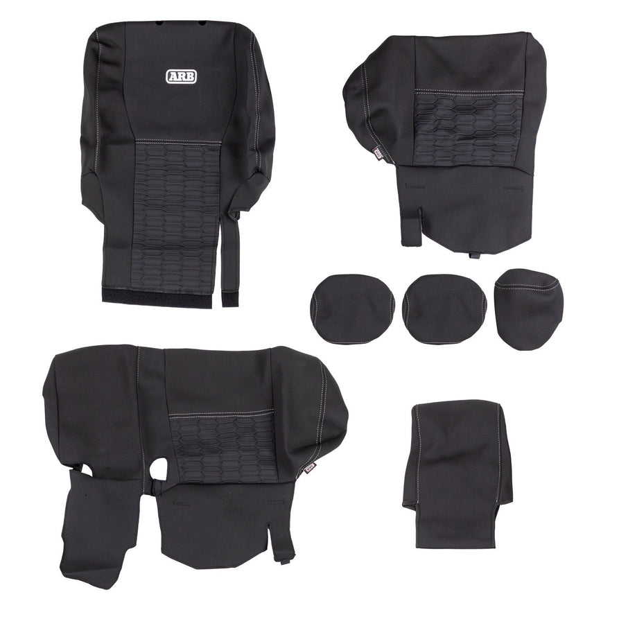 ARB Neoprene Seat Cover Set, Rear, Suitable For Toyota Prado – 0850131NR