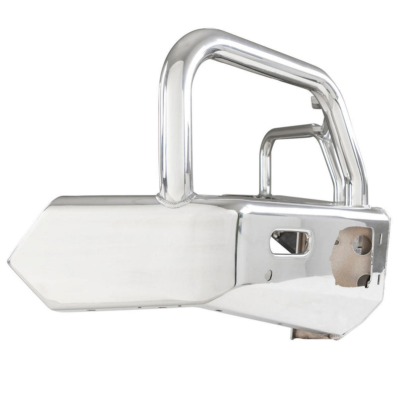 ARB Alloy Bull Bar, Polished Finish Suitable For Toyota LandCruiser GXL with OE Fogs – 7415030
