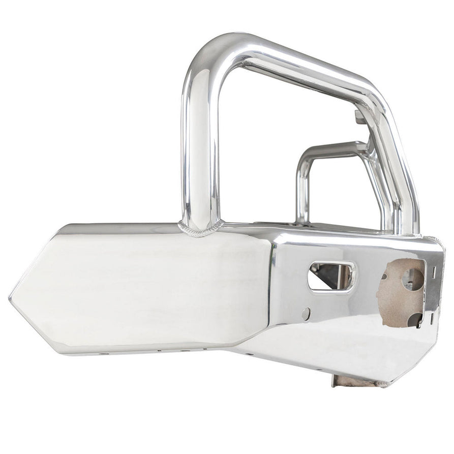 ARB Alloy Bull Bar, Polished Finish Suitable For Toyota LandCruiser GXL with OE Fogs – 7415030