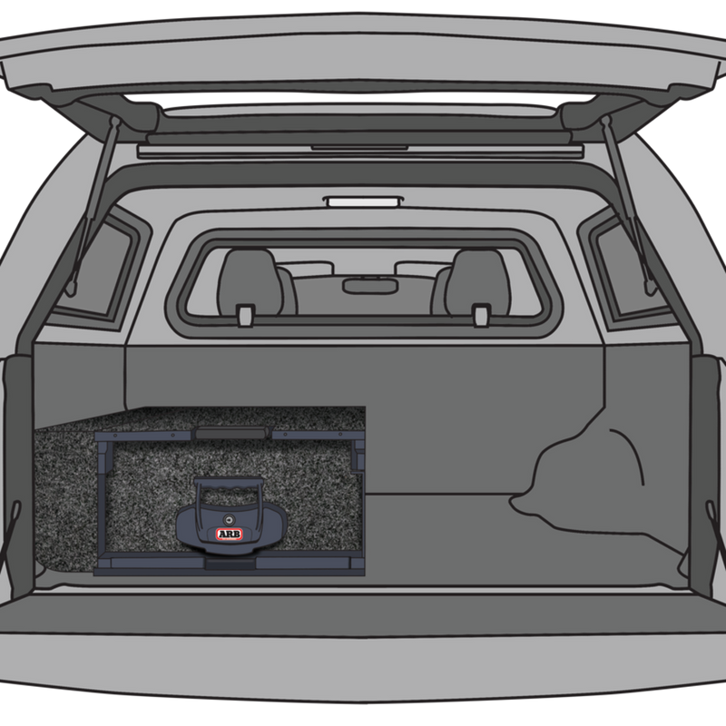 ARB Drawer Bundle – Left Drawer With Roller Floor, Right No Drawer
