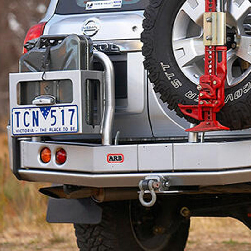 ARB Rear Bar with Black Finish and 3500kg Towing Capacity Suitable For Nissan Patrol GU – 5617210