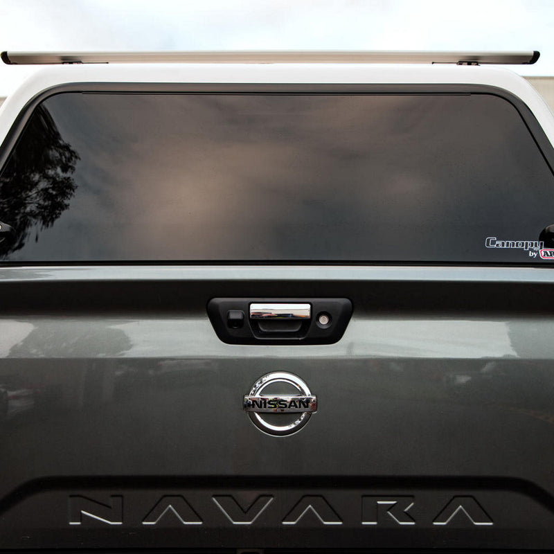 ARB Classic Canopy, Smooth, LHS Lift-up/RHS Sliding Suitable For Nissan Navara – CLS74B