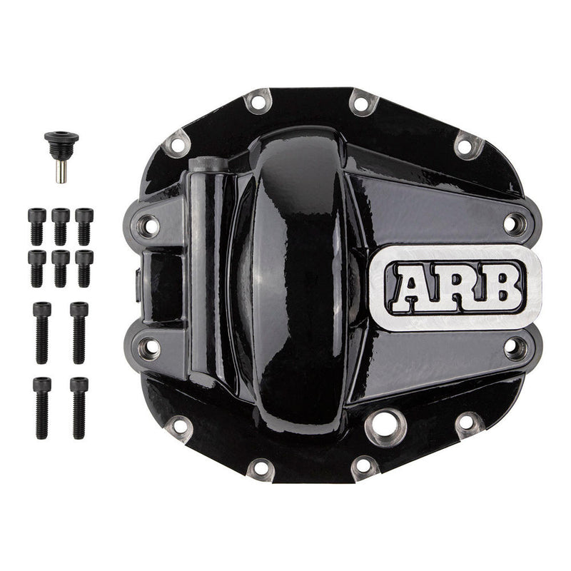ARB Rear Differential Cover with Black Finish Suitable For Jeep Gladiator, Wrangler – 0750012B