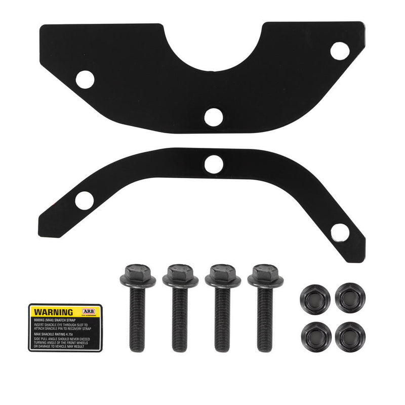 ARB Recovery Point Rear LHS Red Steel Suitable For Ford Ranger XL/XLT with OE Tow Bar – 2840190
