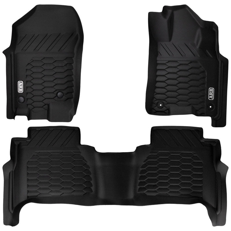 ARB Floor Mats Front and Rear Set Suitable For Nissan Navara – 4080008A