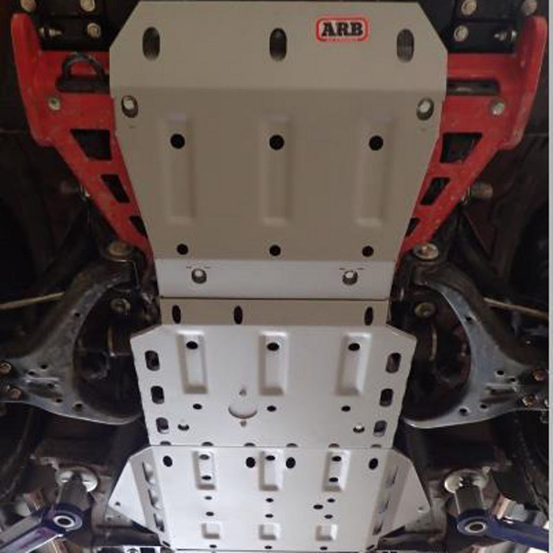 ARB Under Vehicle Protection in Silver Suitable For Isuzu D-Max and Mazda BT-50 – 5448150