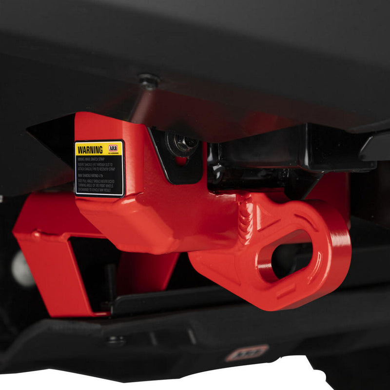 ARB Rated Recovery Point 8000kg, Red, RHS - Ford/VW with ARB Bull Bar – 2840070