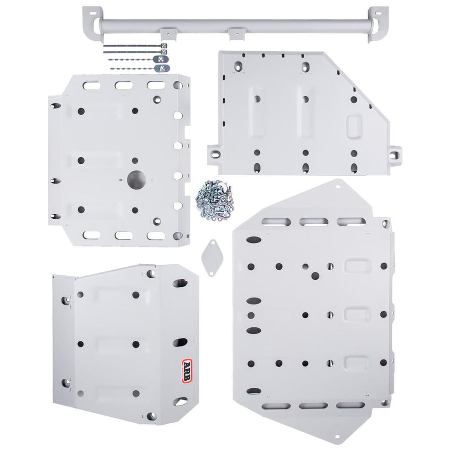 ARB Under Vehicle Protection in Silver Suitable For Isuzu D-Max and Mazda BT-50 – 5448150